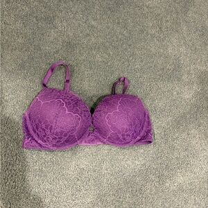 Victoria’s Secret Padded Purple Lace Bra